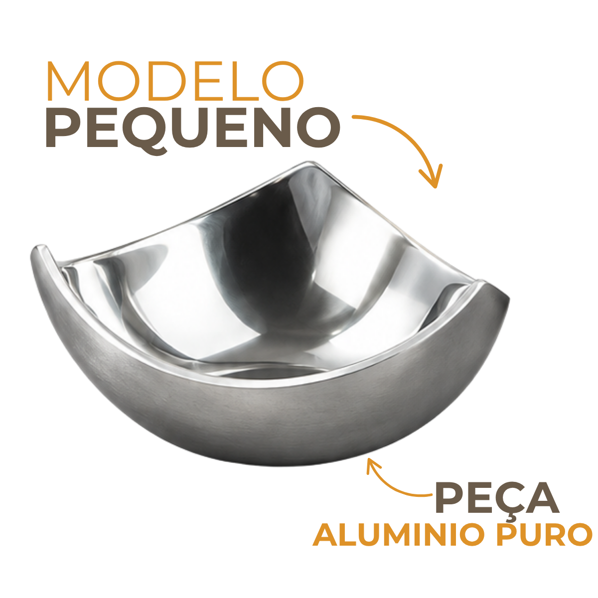 Petisqueira Cecotti P em Alumínio Fundido 12cm