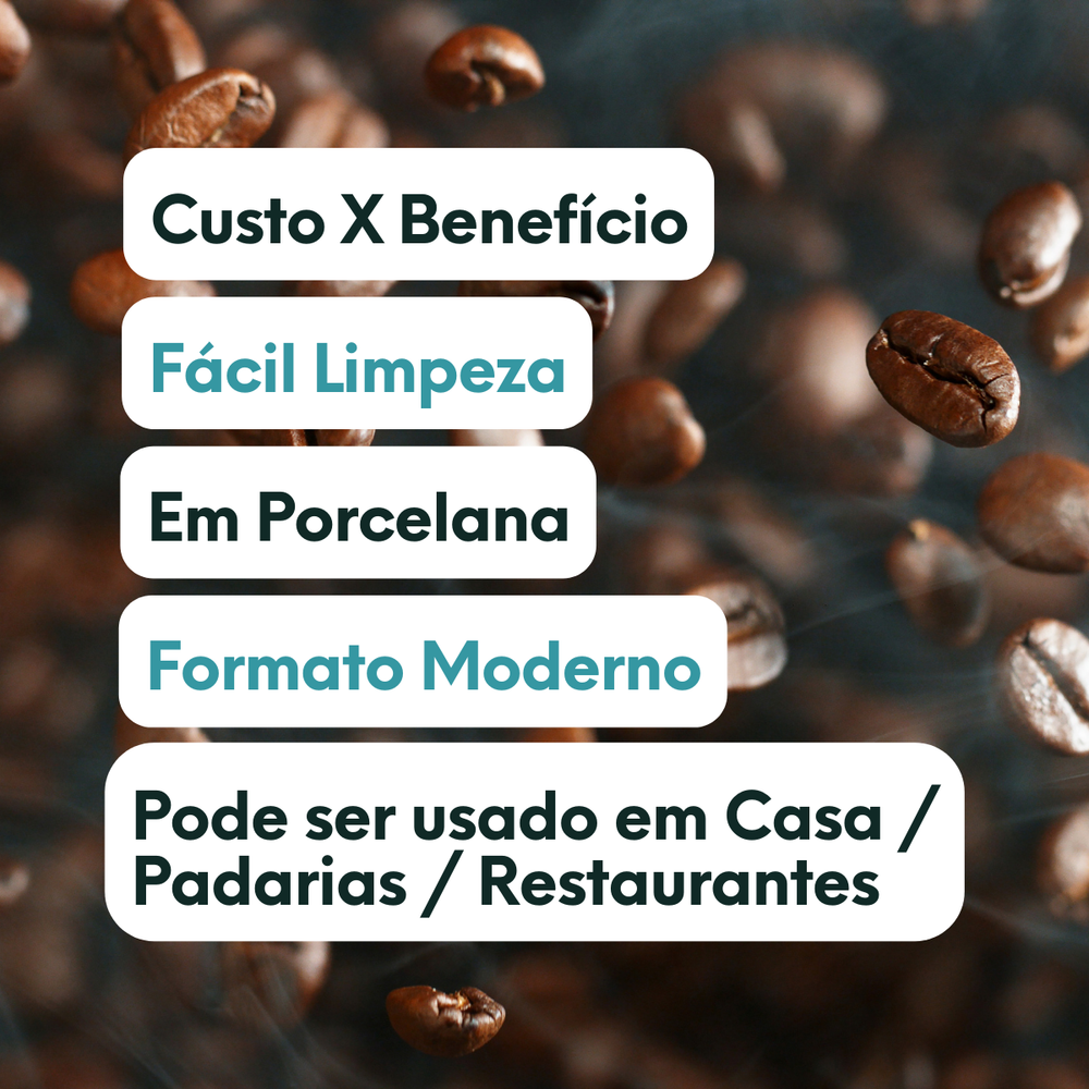 Caneca Porcelana 150ml BelaVista