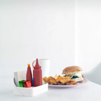 Porta Sache G Branco Polipropileno unyhome