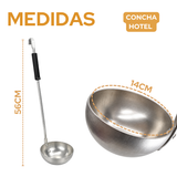 Concha Hotel Aluminio Cabo Baquelite N°14