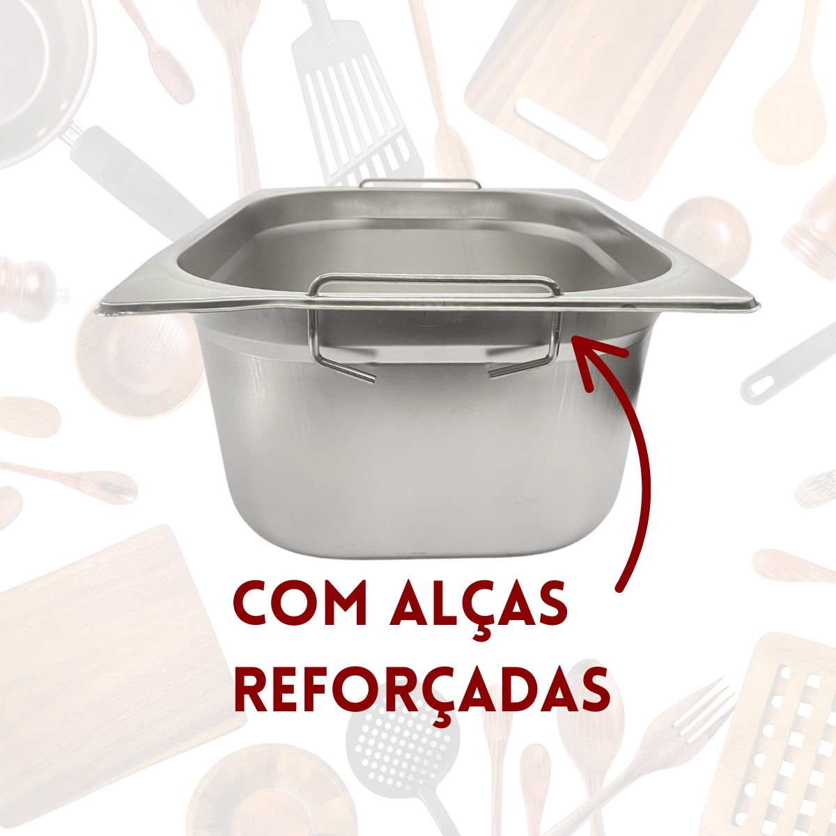 Cuba Gn 1/2 150mm Aço Inox - A Gourmet