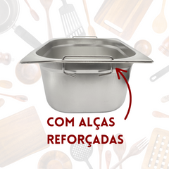 Cuba Gn 1/2 150mm Aço Inox - A Gourmet