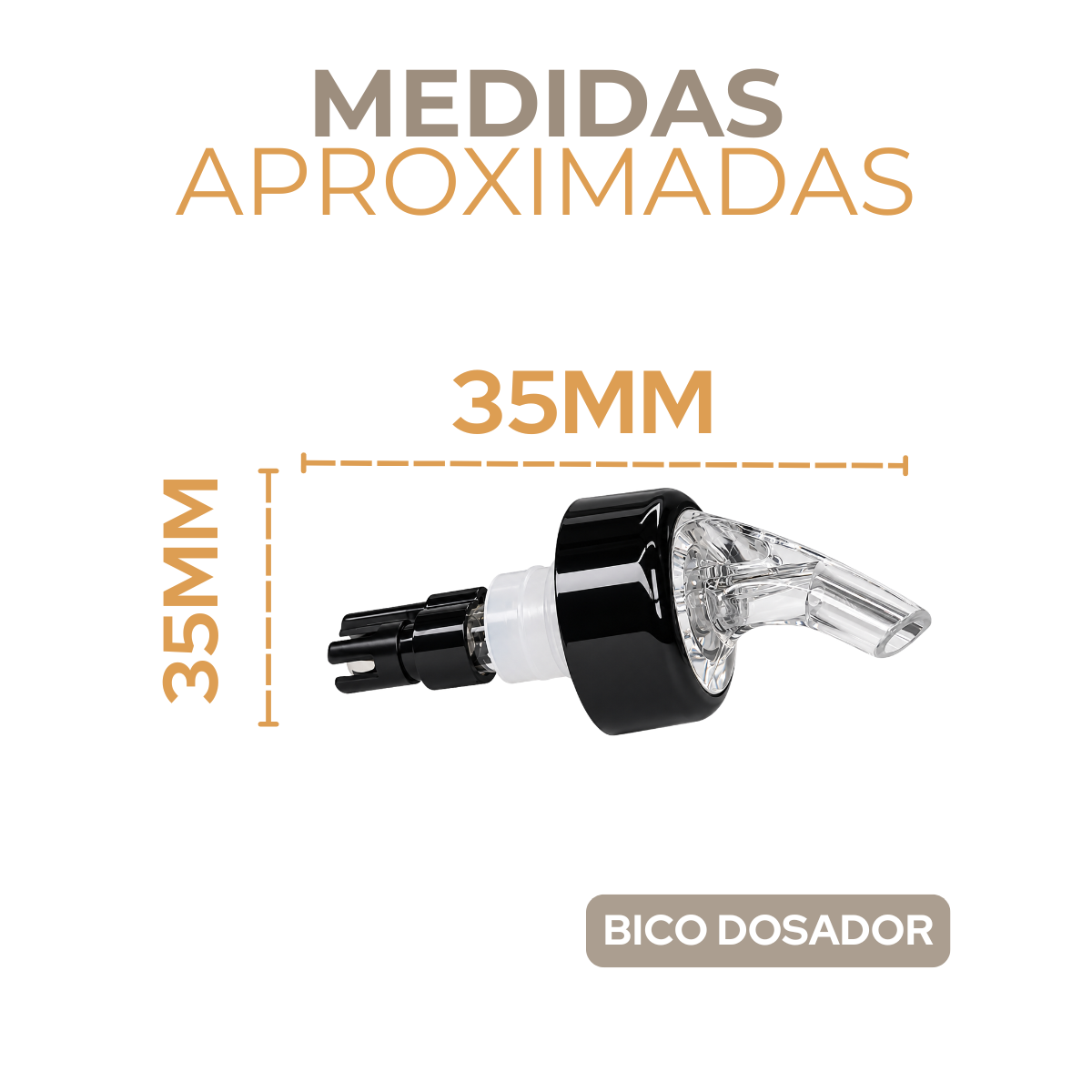 Bico Dosador Universal 50ml