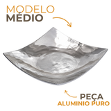 Centro de Mesa Paulino em Alumínio Fundido