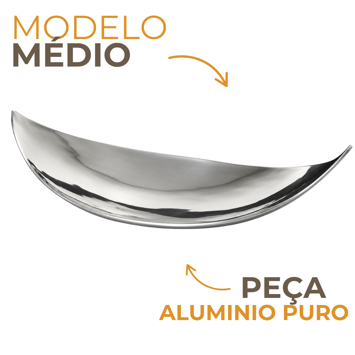 Travessa Ferronato em Alumínio Fundido 61cm para Buffet