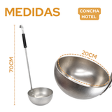 Concha Hotel Aluminio Cabo Baquelite N°20