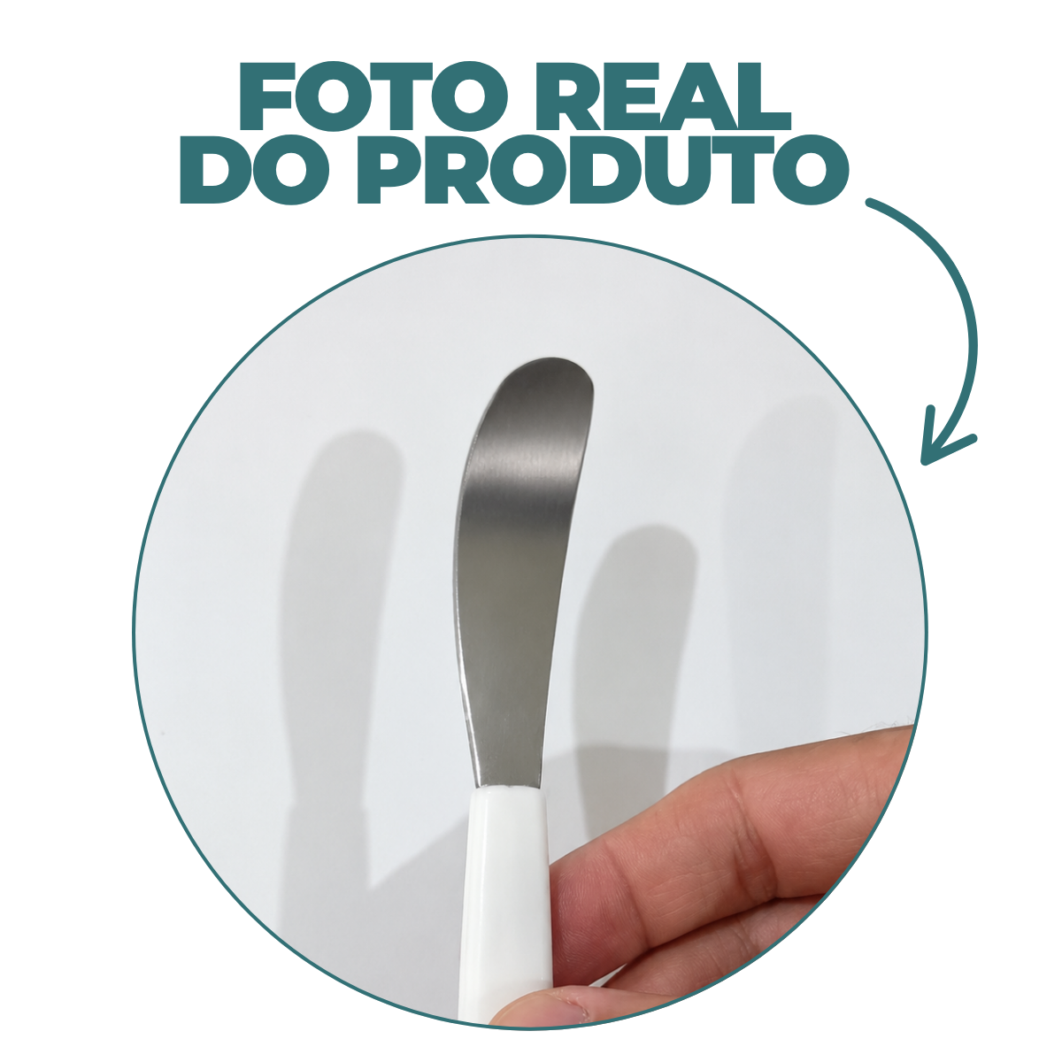 Espatula Manteiga Aço Inox