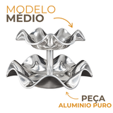 Centro de Mesa Fabri em Alumínio Fundido 34cm