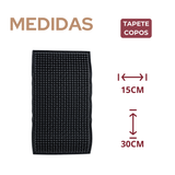 Tapete de Copos Silicone 30cm