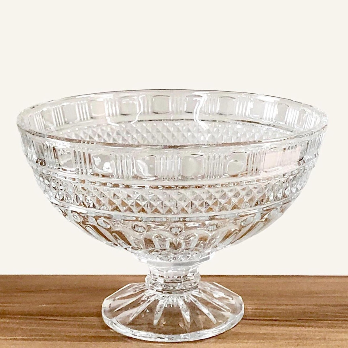 Centro de Mesa de vidro Transparente Fabiane - A Gourmet