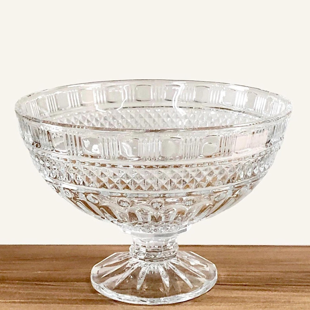 Centro de Mesa de vidro Transparente Fabiane - A Gourmet