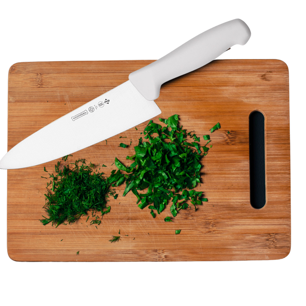 Faca de Cozinha Branca 8´´ Mundial Hercules