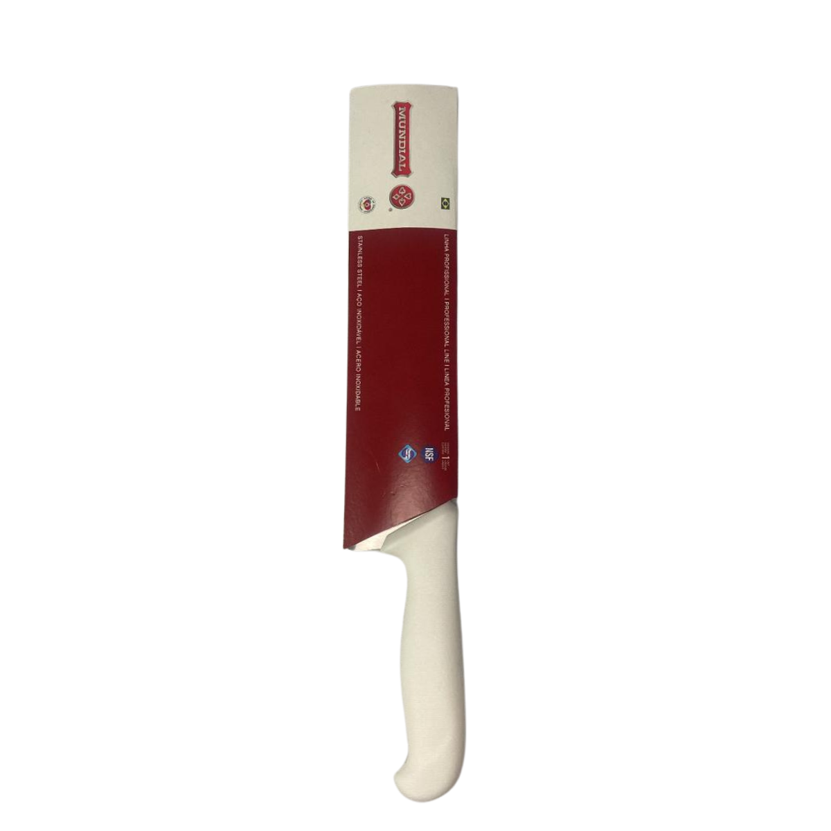 Faca Cozinha Branca Mundial 10" - A Gourmet