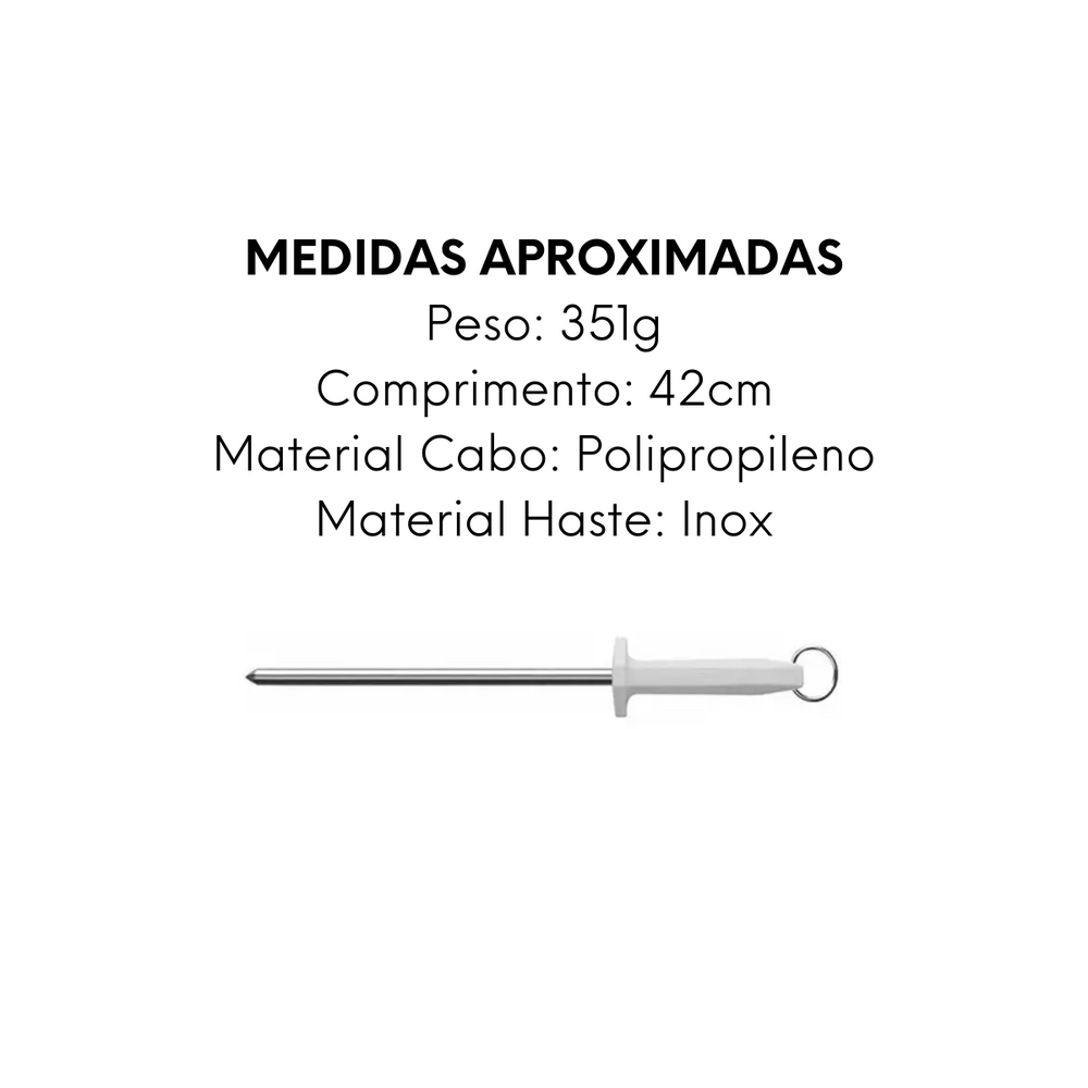 Chaira Mundial 10 em Aço Inox Hercules