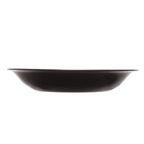 Prato Fundo Carine Noir Luminarc Preto Vidro Temperado Day Home