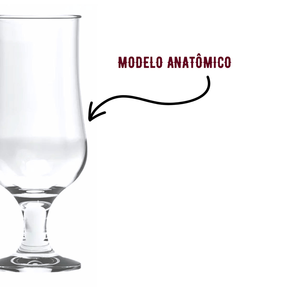 Taça Cerveja Frankfurt Vidro 310ml