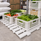 Piso estrado plástico pallet pesado