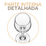 Taça Licor Cristal Titânio 80ml
