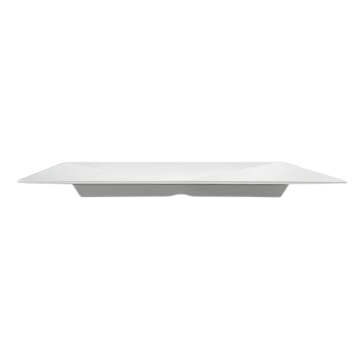 Prato Quadrado Melamina 32,5 cm Gourmet Mix