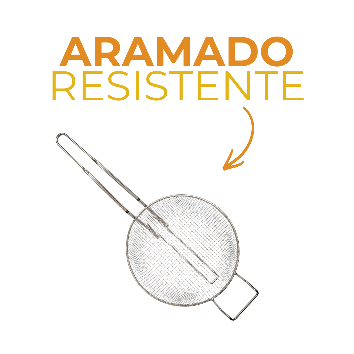 Cesto de Fritura Aramado 48cm