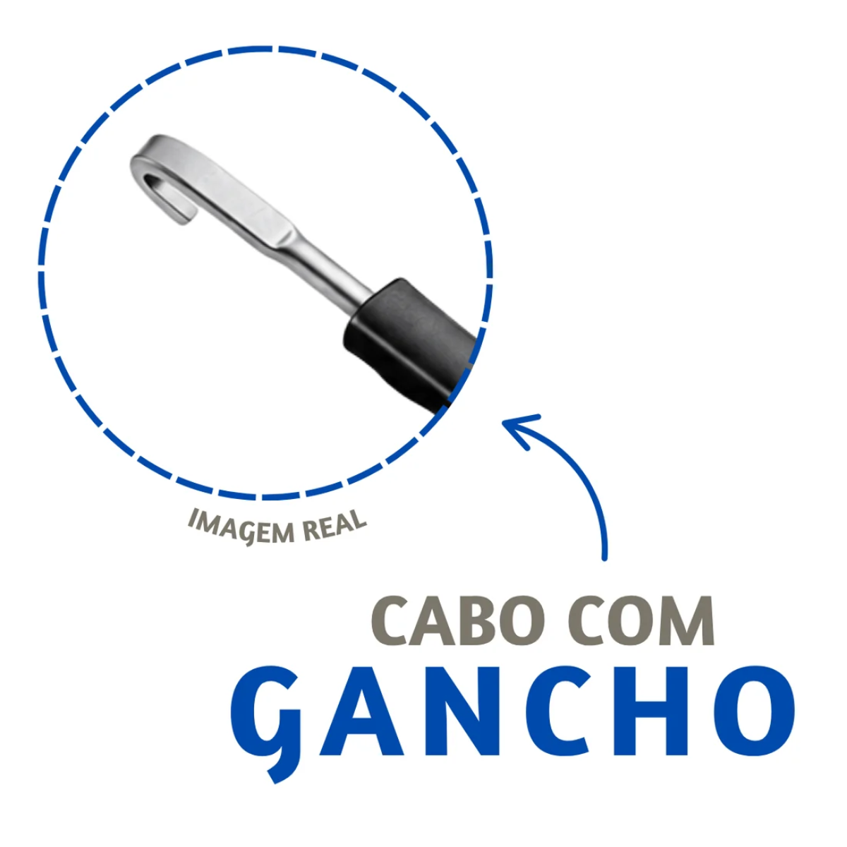 Colher Hotel com Cabo de Baquelite Profissional