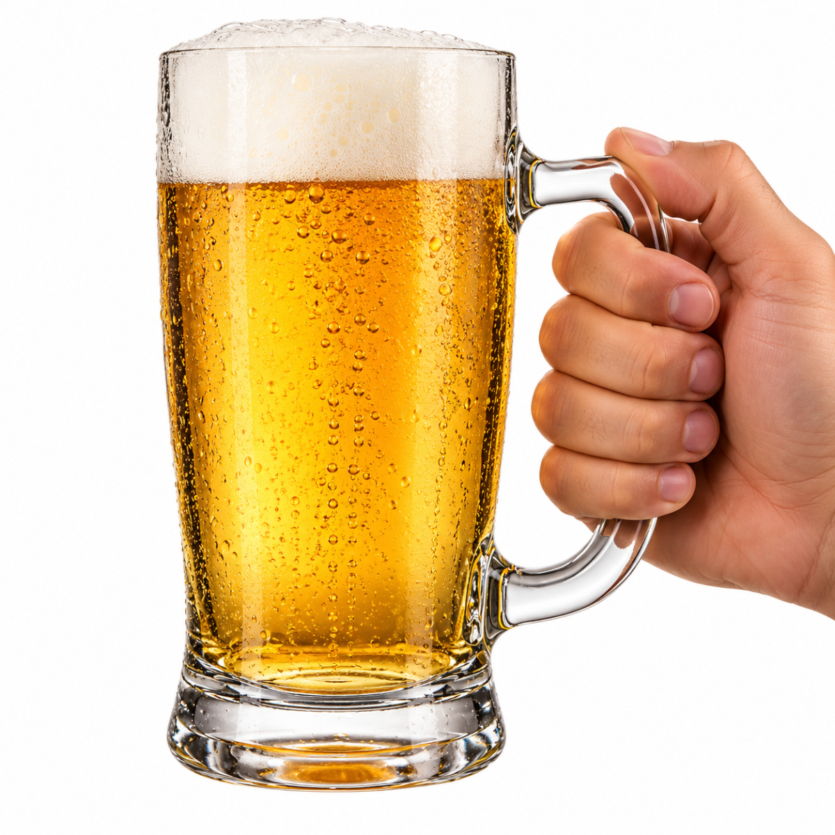 Caneca Chopp Safira 600ml Vidro