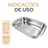 Assadeira Aço Inox Tramontina 48cm