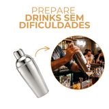 Coqueteleira Open Bar Aço Inox