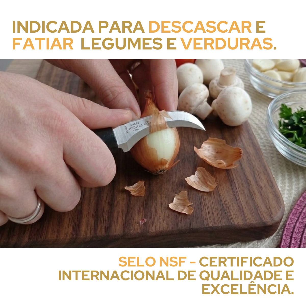 Faca Legumes Samurai