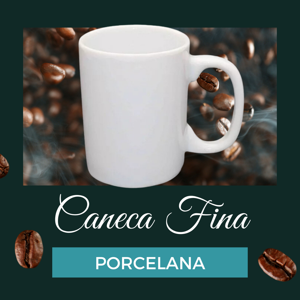 Caneca Porcelana 150ml BelaVista