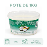 Cera De Coco Velas Artesanais 100% Vegetal Vegana 1 Kg