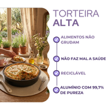 Forma Torteira Antiaderente Alta 24cm