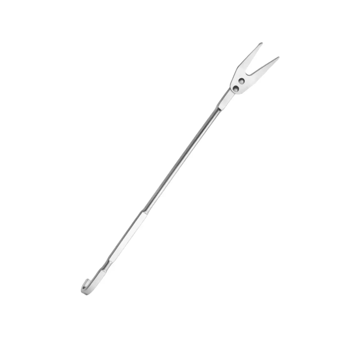 Garfo Hotel 2 Dentes Alumínio Profissional 46,2 cm ABC