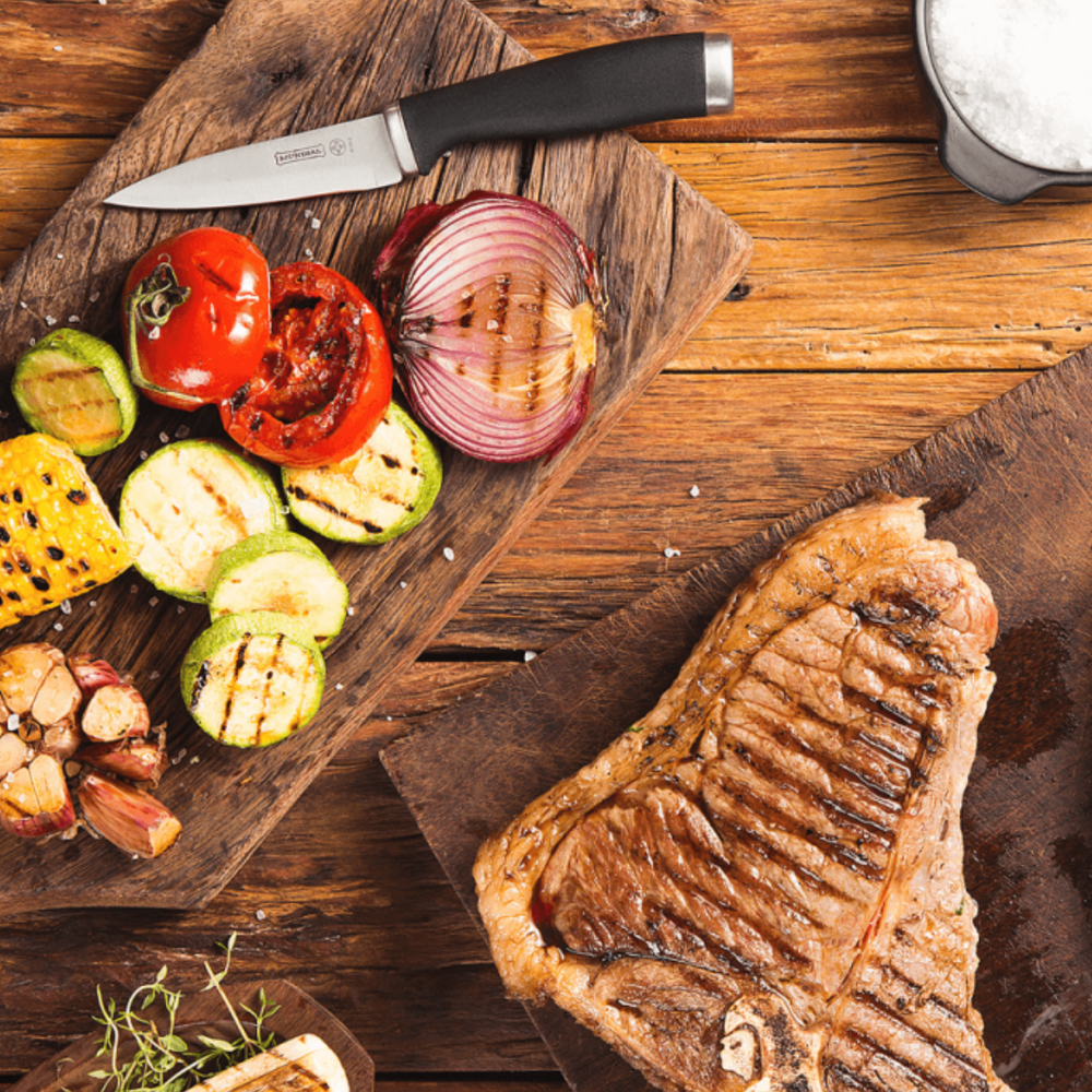 Faca de Legumes Elegance 3.5 em Aço Inox Hercules