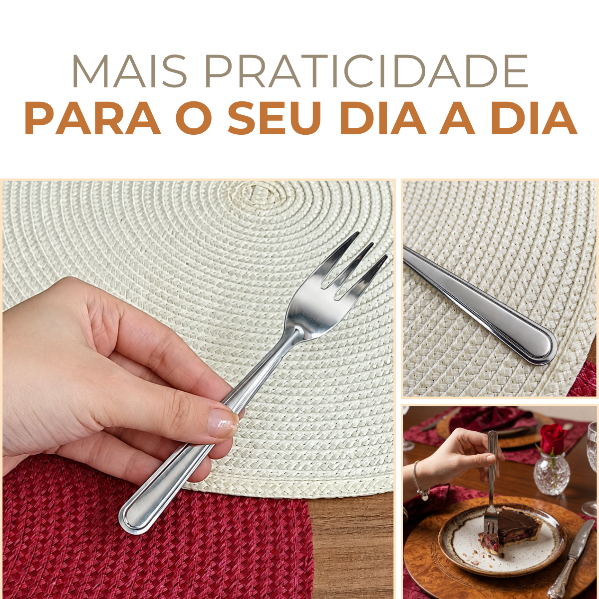Garfo Para Torta Búzios 15cm
