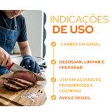 Faca Cheff 8° Cabo Vermelho