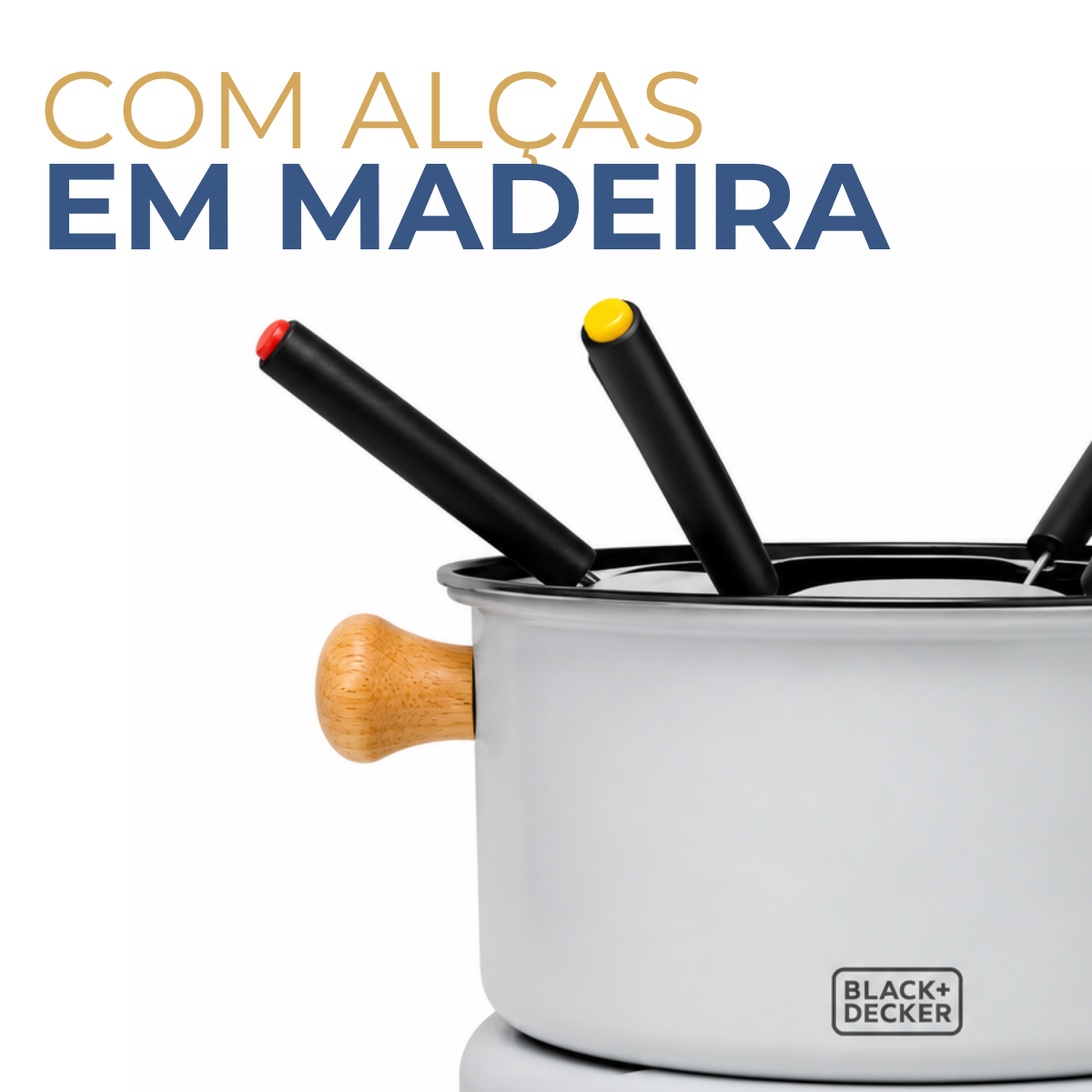 Conjunto Fondue 10 Peças Cinza