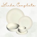 Tigela Flat Zen Cerâmica 600ml - A Gourmet