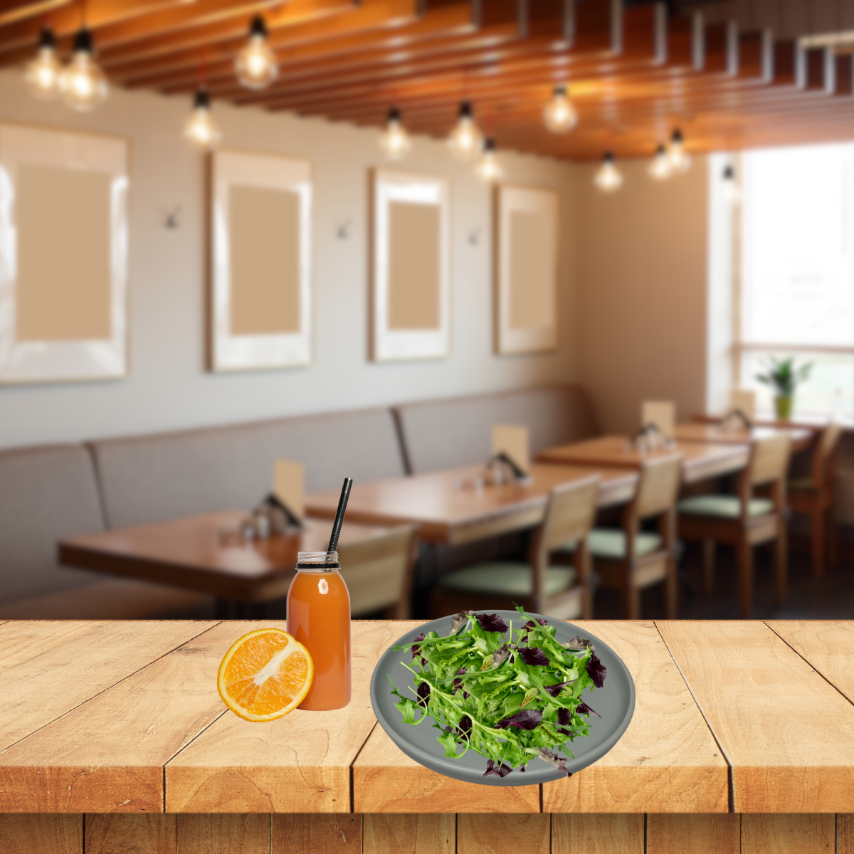 Prato Salada de Sobremesa Menta Oxford Oxford