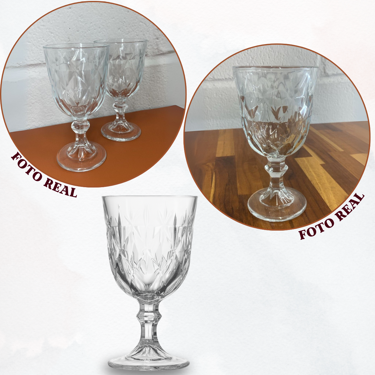 Taça vidro 230ml bulgaria