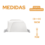 Porta Guardanapo Mesa Aço Inox