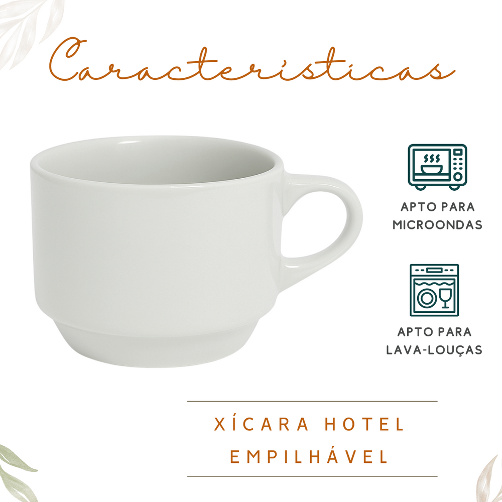 Xicara de chá 170ml empalhável BelaVista Xicara de Chá