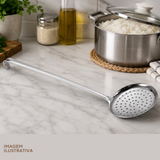 Escumadeira Profissional 38cm Com Gancho Aço Inox