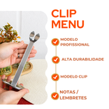 Clip Prendedor Identificador Inox