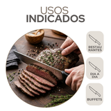 Faca Carne 12° Cabo Preto