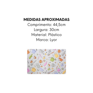 Lugar Americano Plástico Kitchen Lyor