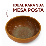 Tigela Cerâmica Refrátaria 700ml Romanha Wood