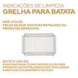 Grelha Para Batata GN 1/1 Aço Inox