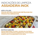 Assadeira Aço Inox Tramontina 48cm