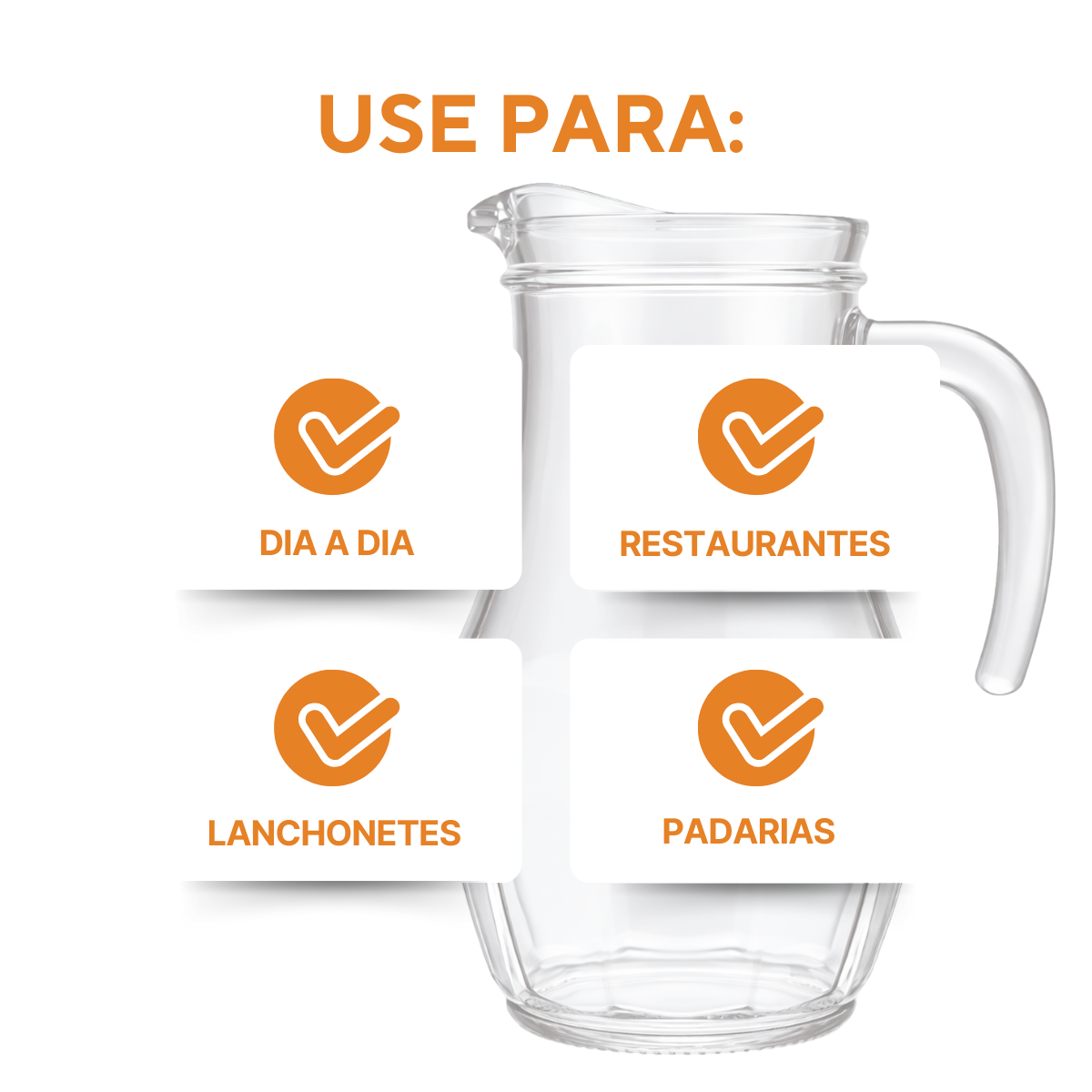 Jarra Tango Vidro 1,5L
